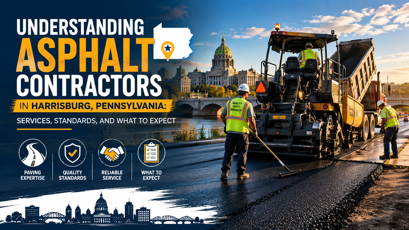 Understanding Asphalt Contractors in Harrisburg, Pennsylvania: Services, Standards, and What to Expect